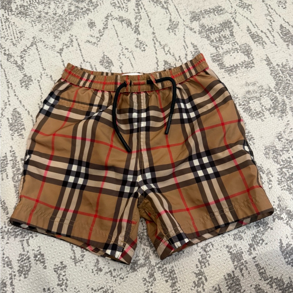 Burberry Check Swim Trunks - 18 months